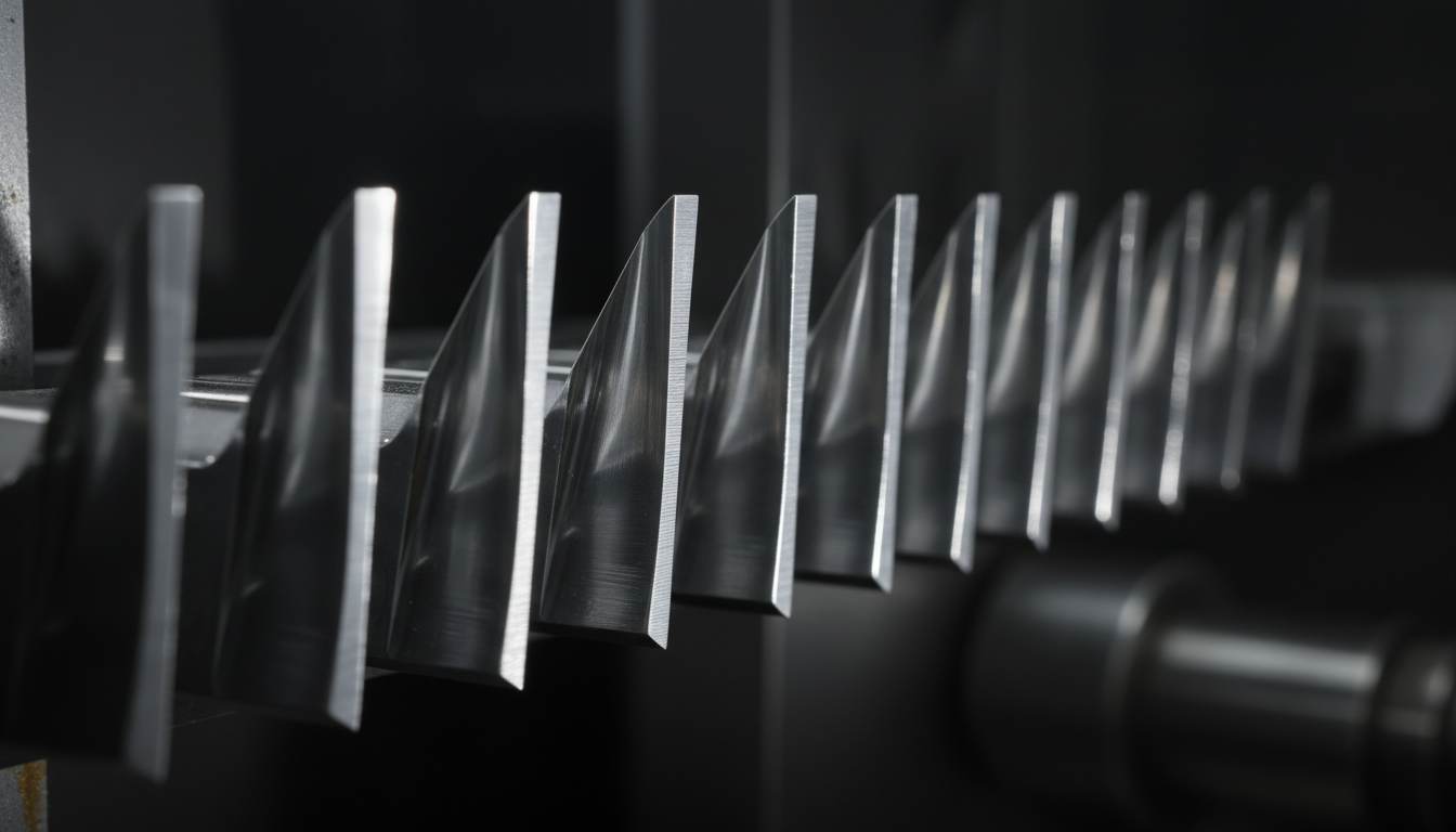 Precision perforation knives